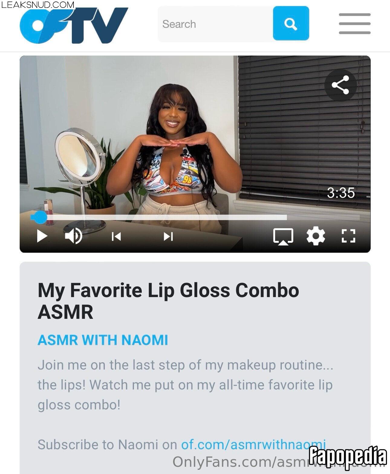 Asmrwithnaomi Erome Nude Onlyfans