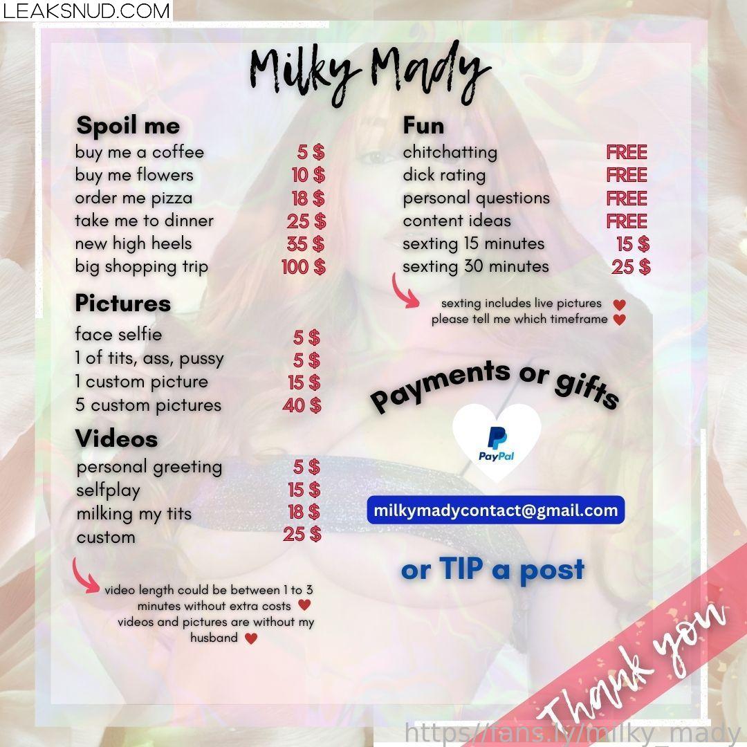 milky_mady Erome Nude Onlyfans