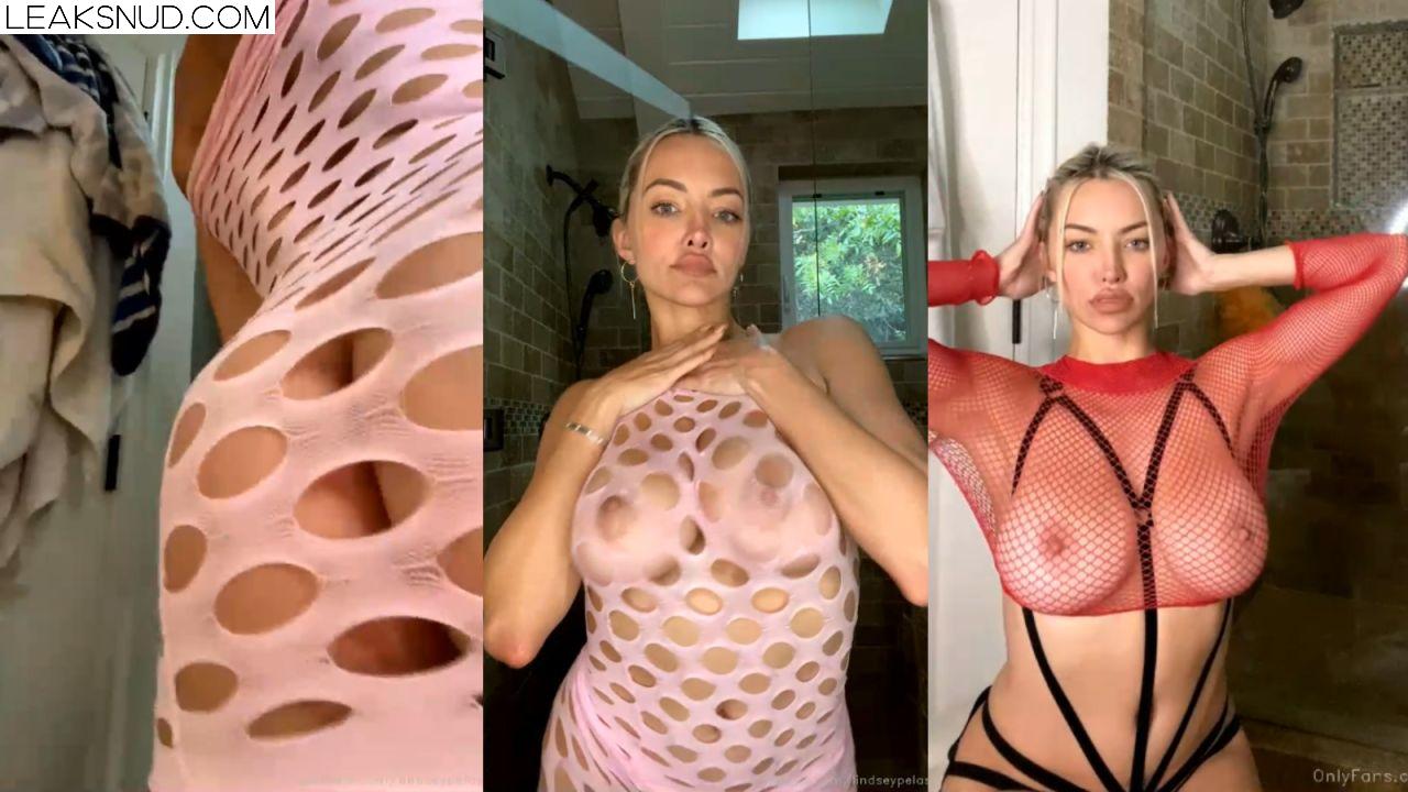 Lindsey Pelas Fishnet Dress Livestream Video Leaked