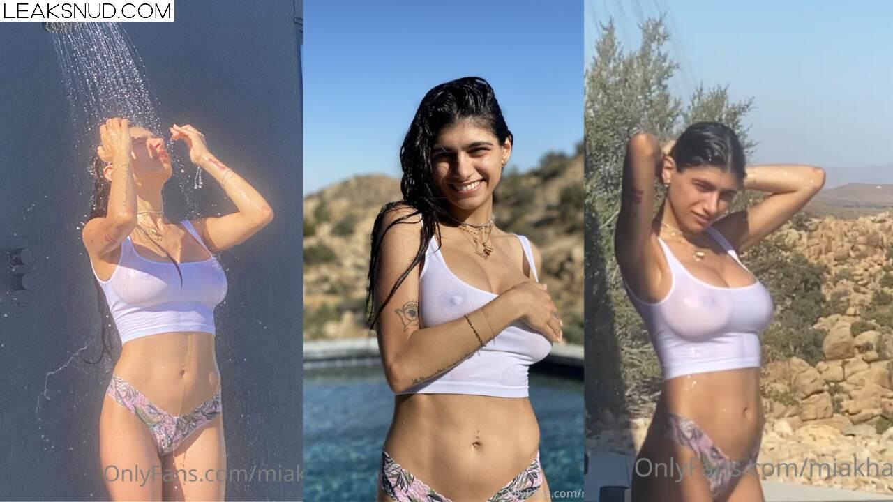 Mia Khalifa $100 Boobs See Through Video Leaked