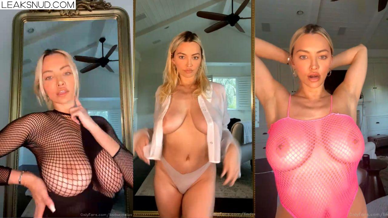 Lindsey Pelas Sexy Fishnet Livestream Video Leaked