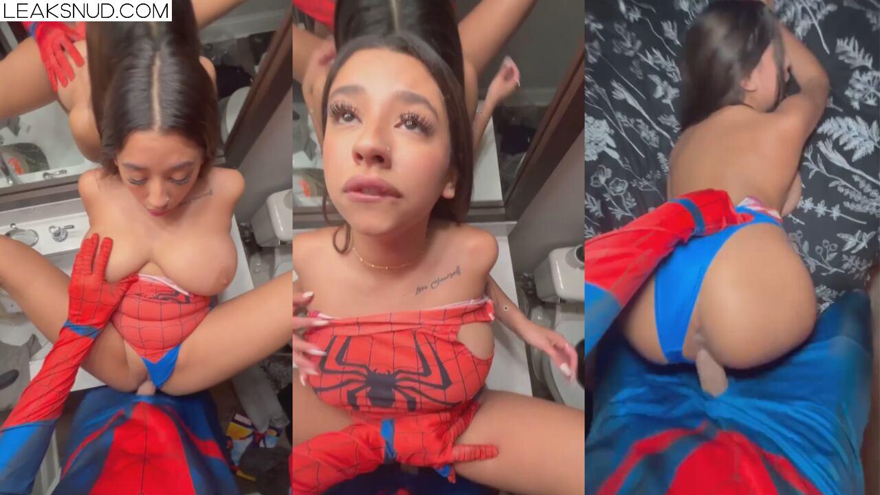 Sariixo Spider Girl Sex Tape Video Leaked