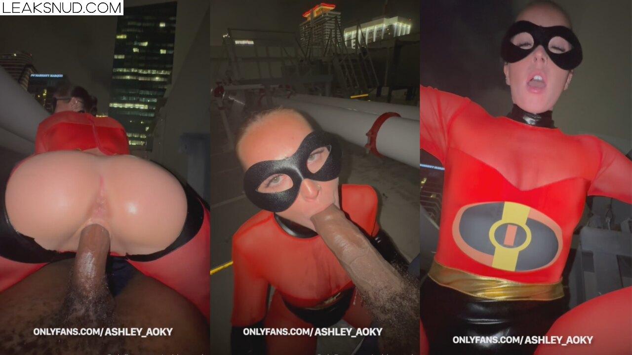 Ashley Aoky Elastigirl Sex Tape Video Leaked