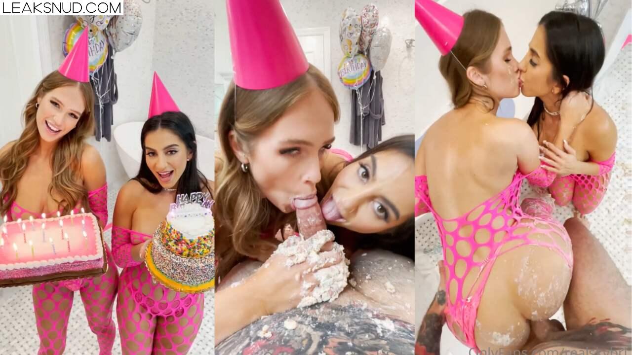 Sky Bri Birthday Threesome Video Leaked